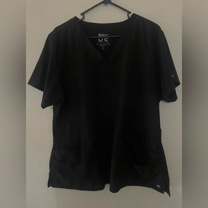 Barco Black Scrub Top XL